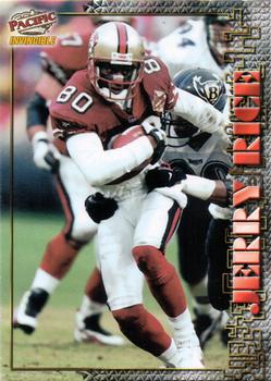 1997 Pacific Invincible - Smash-Mouth X-tra #50 Jerry Rice Front
