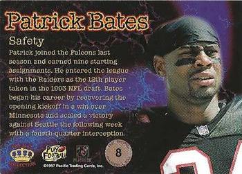 1997 Pacific Philadelphia - Copper #8 Patrick Bates Back