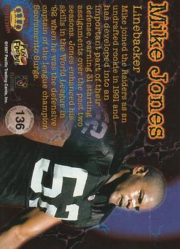 1997 Pacific Philadelphia - Silver #136 Mike Jones LB Back