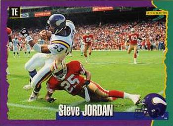 1994 Score #25 Steve Jordan Front