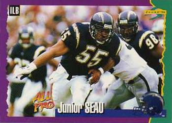 1994 Score #81 Junior Seau Front