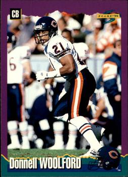 1994 Score #58 Donnell Woolford Front