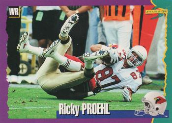1994 Score #100 Ricky Proehl Front