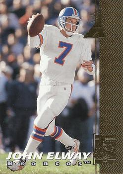 1997 Pinnacle Ultra-PRO Rembrandt - Gold #3 John Elway Front