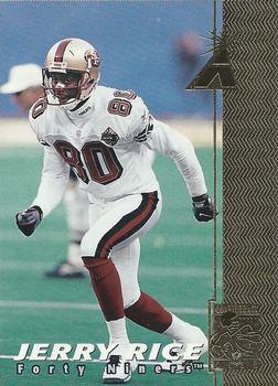 1997 Pinnacle Ultra-PRO Rembrandt - Gold #7 Jerry Rice Front
