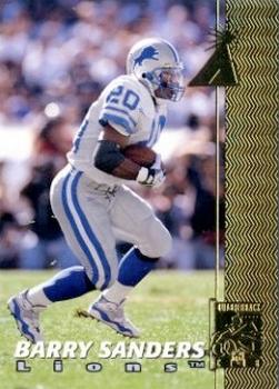 1997 Pinnacle Ultra-PRO Rembrandt - Gold #8 Barry Sanders Front