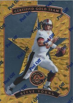 1997 Pinnacle Certified - Certified Team Gold #16 Steve Young Front