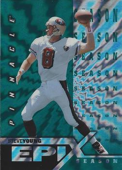 1997 Pinnacle Certified - Epix Emerald #E12 Steve Young Front
