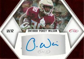 2023 SAGE HIT - Autographs Silver (Low Series) #A-OW Ontaria Wilson Front