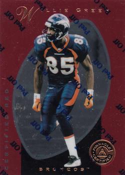 1997 Pinnacle Certified - Red #55 Willie Green Front