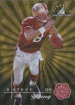 1997 Pinnacle Inscriptions - Artist's Proofs #2 Steve Young Front