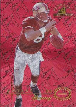 1997 Pinnacle Inscriptions - Challenge Collection #2 Steve Young Front