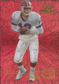 1997 Pinnacle Inscriptions - Challenge Collection #30 Jim Kelly Front