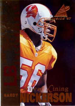 1997 Pinnacle Inside - Silver Lining #37 Hardy Nickerson Front