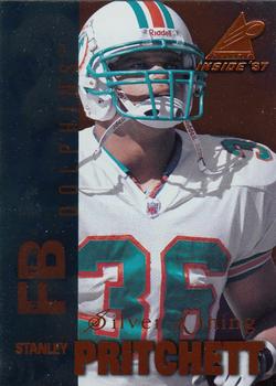 1997 Pinnacle Inside - Silver Lining #91 Stanley Pritchett Front