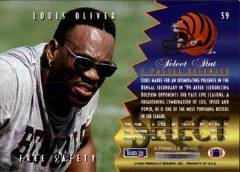 1994 Select #59 Louis Oliver Back