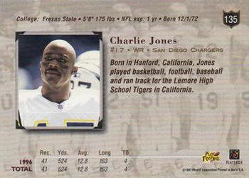 1997 Playoff Absolute Beginnings - Beginnings Bronze Exchange #135 Charlie Jones Back
