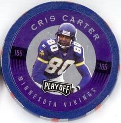 1997 Playoff Absolute Beginnings - Chip Shots Blue #165 Cris Carter Front