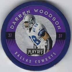 1997 Playoff Absolute Beginnings - Chip Shots Blue #37 Darren Woodson Front