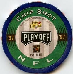1997 Playoff Absolute Beginnings - Chip Shots Blue #54 Chris Spielman Back