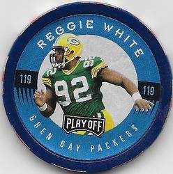 1997 Playoff Absolute Beginnings - Chip Shots Blue #119 Reggie White Front