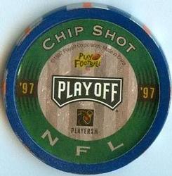 1997 Playoff Absolute Beginnings - Chip Shots Blue #36 LeRoy Butler Back