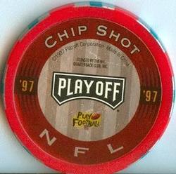 1997 Playoff Absolute Beginnings - Chip Shots Red #107 Steve Young Back