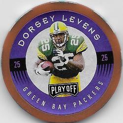 1997 Playoff Absolute Beginnings - Chip Shots Red #25 Dorsey Levens Front