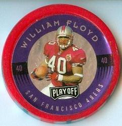 1997 Playoff Absolute Beginnings - Chip Shots Red #40 William Floyd Front