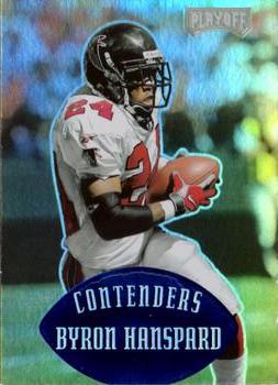 1997 Playoff Contenders - Blue #9 Byron Hanspard Front