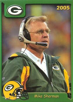2005 Green Bay Packers Police - Copps Food Center, Manitowoc Police Department #01 Mike Sherman Front