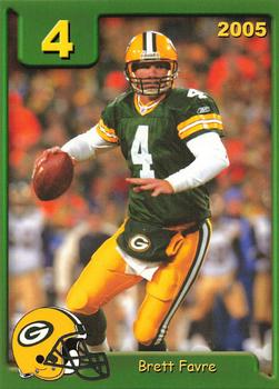 2005 Green Bay Packers Police - Copps Food Center, Manitowoc Police Department #03 Brett Favre Front