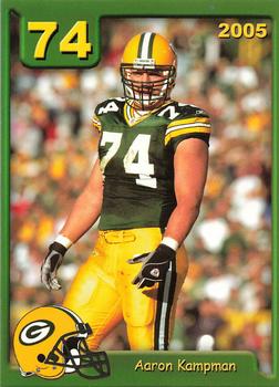 2005 Green Bay Packers Police - Copps Food Center, Manitowoc Police Department #12 Aaron Kampman Front