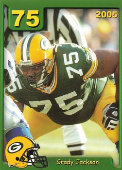 2005 Green Bay Packers Police - Copps Food Center, Manitowoc Police Department #13 Grady Jackson Front