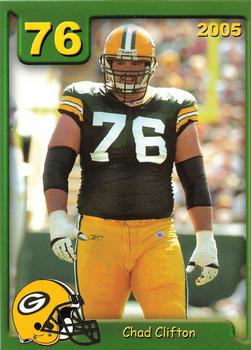 2005 Green Bay Packers Police - Copps Food Center, Manitowoc Police Department #14 Chad Clifton Front