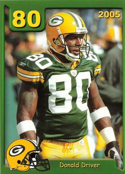 2005 Green Bay Packers Police - Copps Food Center, Manitowoc Police Department #15 Donald Driver Front