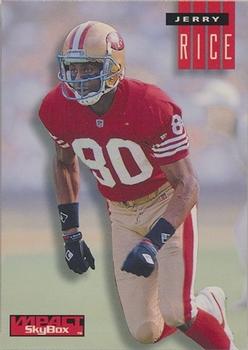 1994 SkyBox Impact #232 Jerry Rice Front