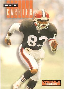 1994 SkyBox Impact #54 Mark Carrier Front