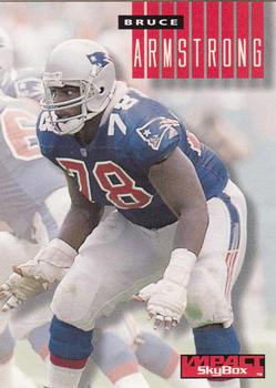 1994 SkyBox Impact #173 Bruce Armstrong Front