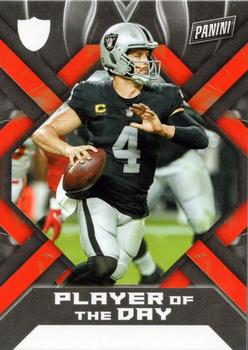 2022 Panini NFL Player of the Day #12 Derek Carr Front