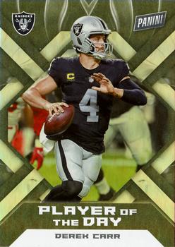 2022 Panini NFL Player of the Day - Holo #12 Derek Carr Front