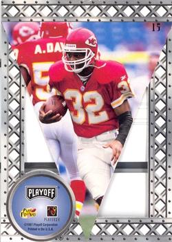1997 Playoff Contenders - Pennants Red Felt #15 Marcus Allen Back