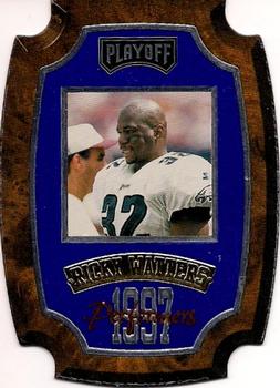 1997 Playoff Contenders - Performer Plaques Blue #16 Ricky Watters Front