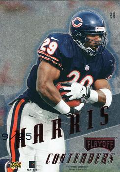 1997 Playoff Contenders - Red #28 Raymont Harris Back