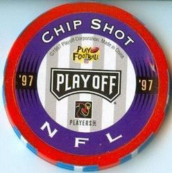 1997 Playoff First & Ten - Chip Shots Red #224 Danny Kanell Back