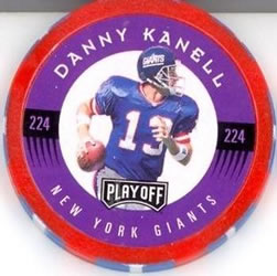 1997 Playoff First & Ten - Chip Shots Red #224 Danny Kanell Front
