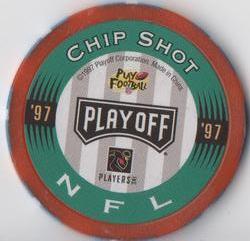 1997 Playoff First & Ten - Chip Shots Red #9 Courtney Hawkins Back