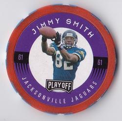 1997 Playoff First & Ten - Chip Shots Red #61 Jimmy Smith Front