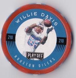 1997 Playoff First & Ten - Chip Shots Red #210 Willie Davis Front
