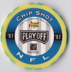1997 Playoff First & Ten - Chip Shots Yellow #3 Jason Dunn Back
